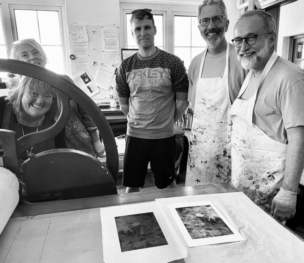 Monthly Photopolymer Etching Workshops with Paula