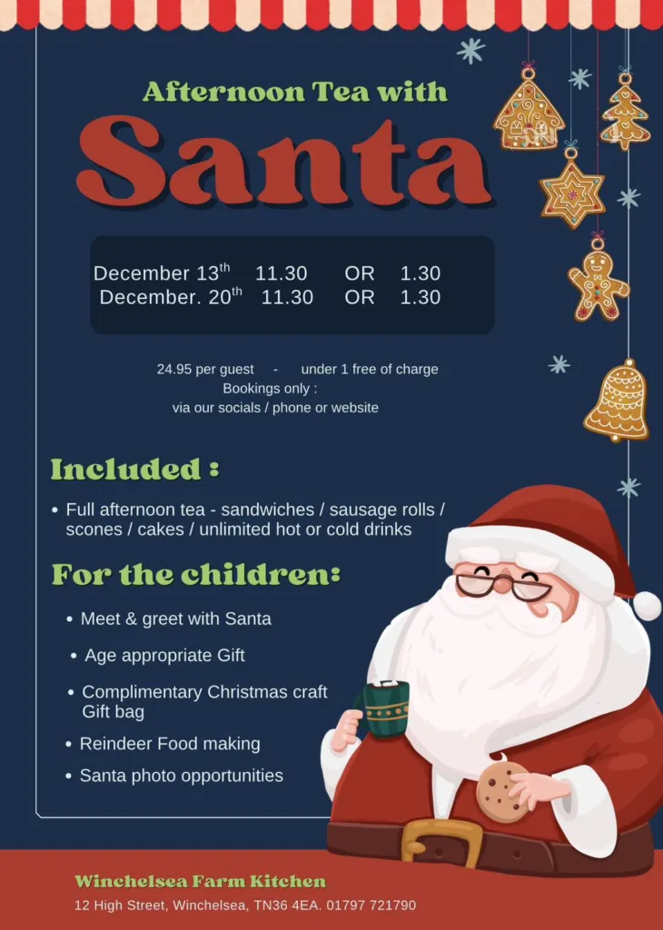 Afternoon Tea with Santa