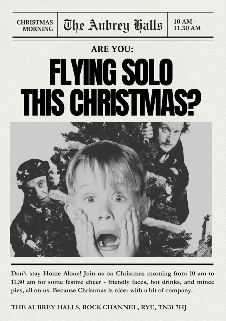 Are you flying solo this Christmas?
