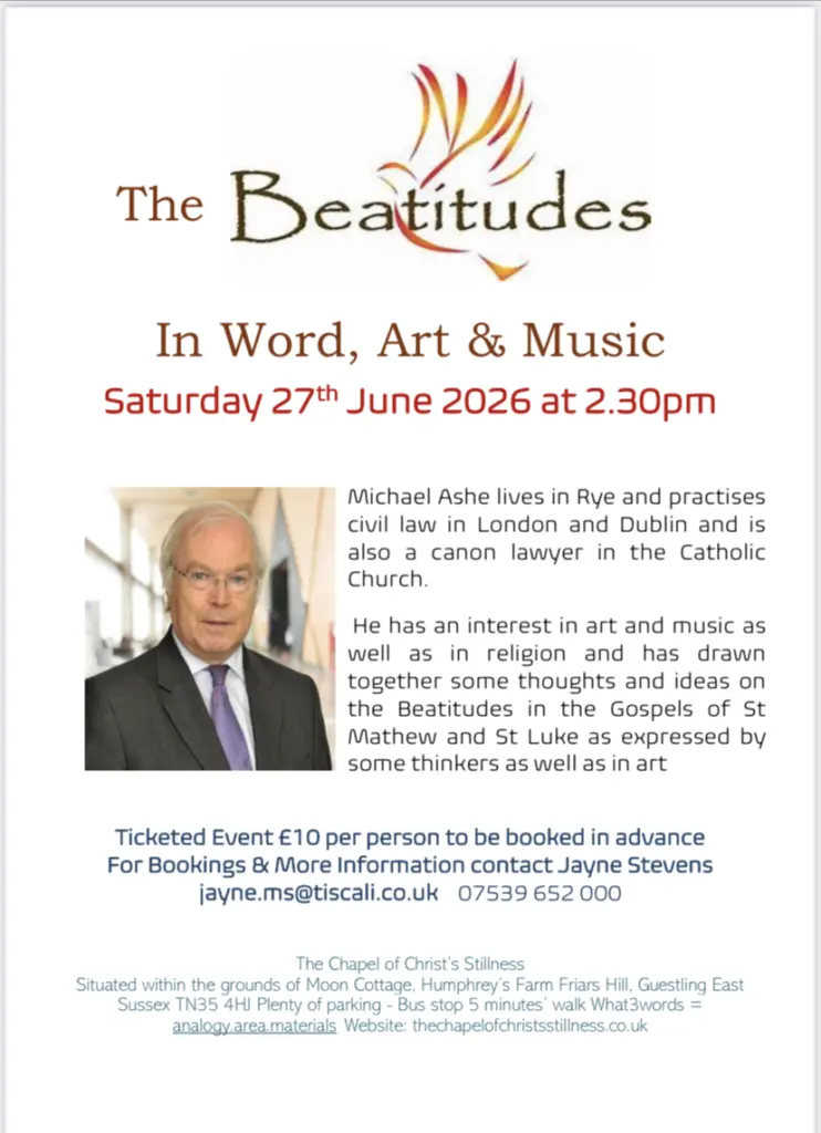 The Beautitudes in words Pictures & Music
