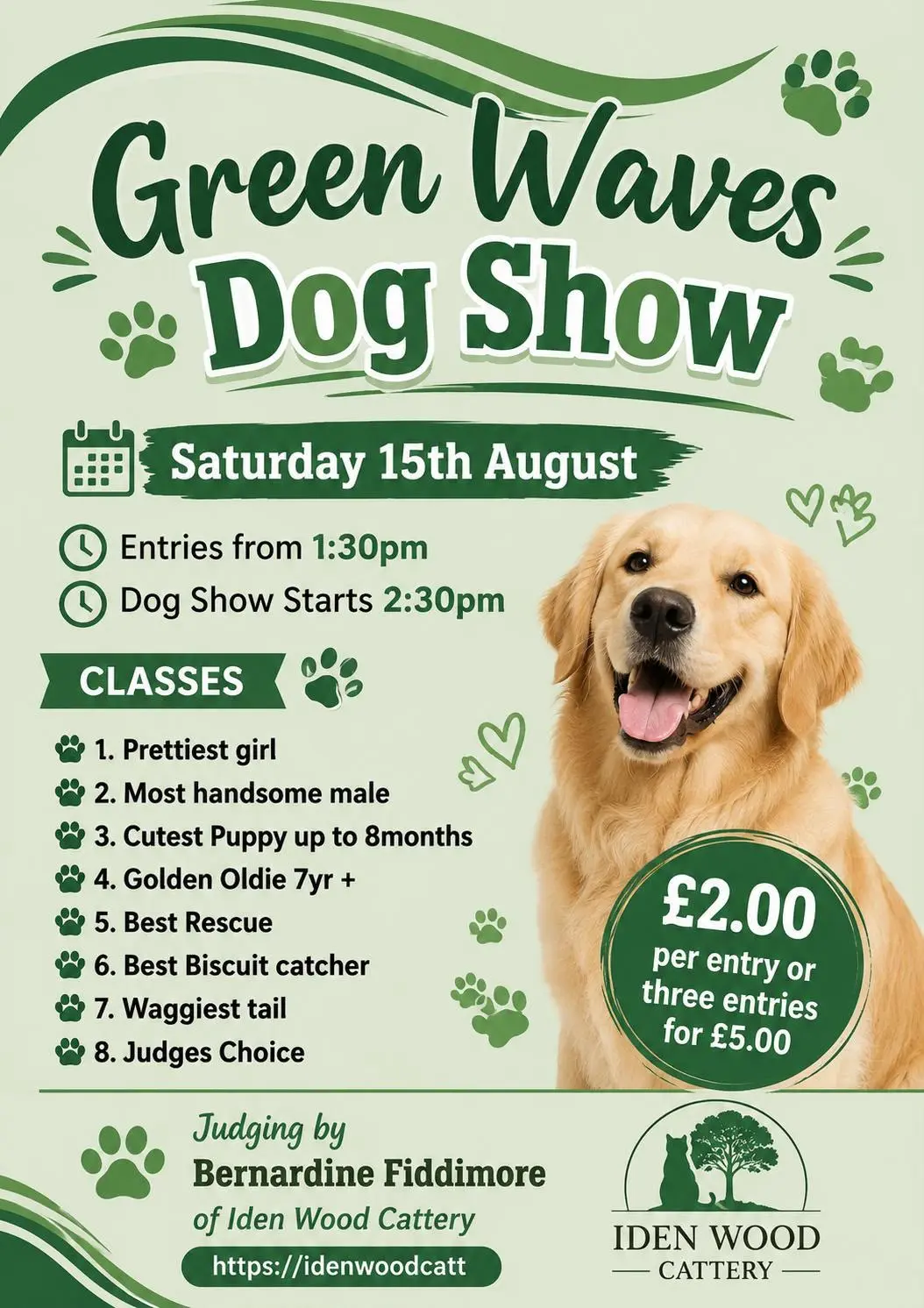 Green Waves Dog Show Green Waves Dog Show