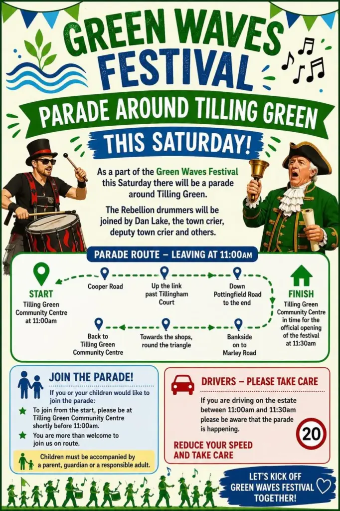 Parade Around Tilling Green
