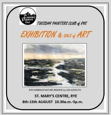 Tuesday Painters – Exhibition & Sale of Art