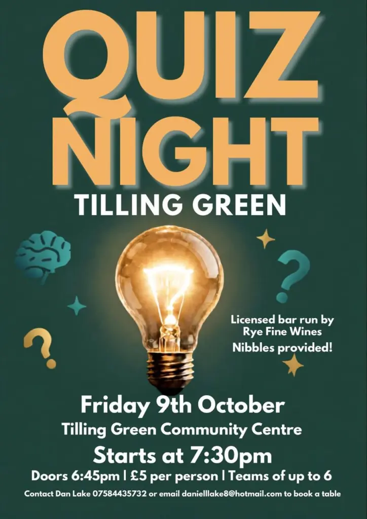 Tilling Green Quiz Night